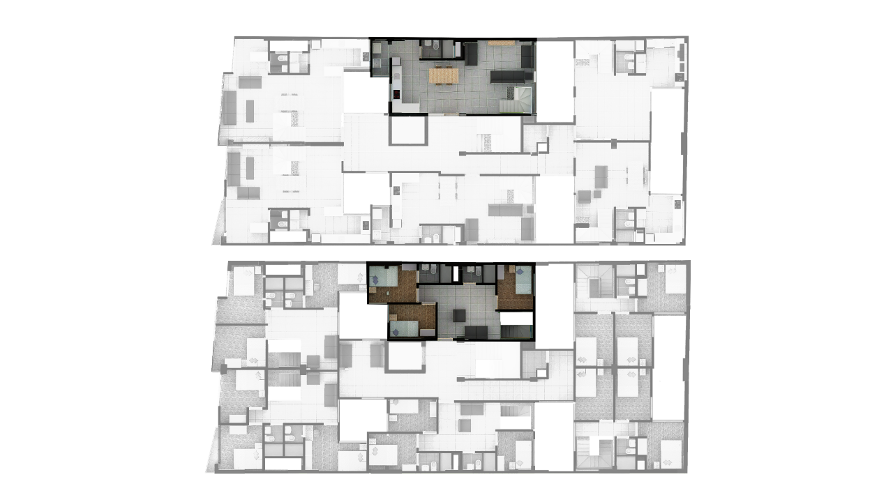 Plano de 109,40 m²